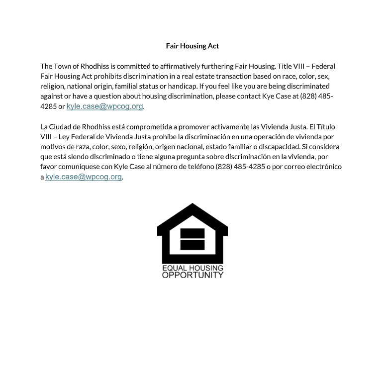 Fair housing Act